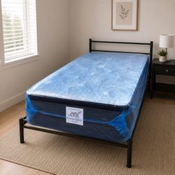 ✨ Brand New Twin Size Mattress 14” Pillow Top – Premium Quality at the Best Price | All Sizes in Stock & Same-Day Pickup & Delivery Available 🚚