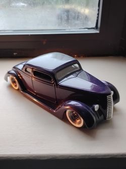 Vintage Muscle Machine Purple Metallic Great Condition Very Clean Coupe  By Jesse James Collectables