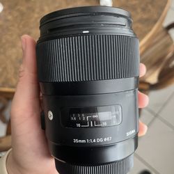Canon Lense 35mm F1.4