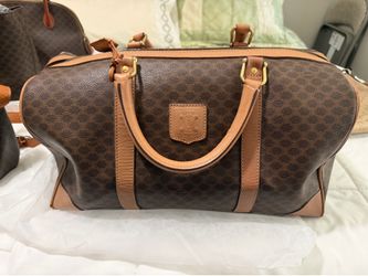 Celine Macadam Boston Bag 40-45 size  travel bag