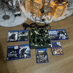 Sony PlayStation 4 Slim 1TB Call of Duty World War II Limited Edition console 