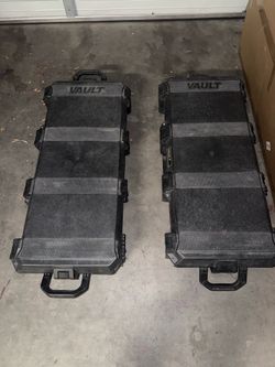 (2)  Pelican Vault V700 cases