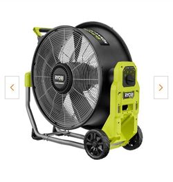 Ryobi 40v Brushless Hybrid 20inch Fan