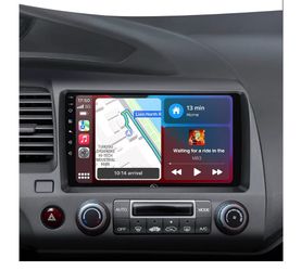 AINAVI 9" Linux Car Radio Stereo Upgrade for Honda Civic 2006-2011 CarPlay Android Auto GPS Navigation WiFi Bluetooth FM/AM SWC/ Backup Camera Head Un
