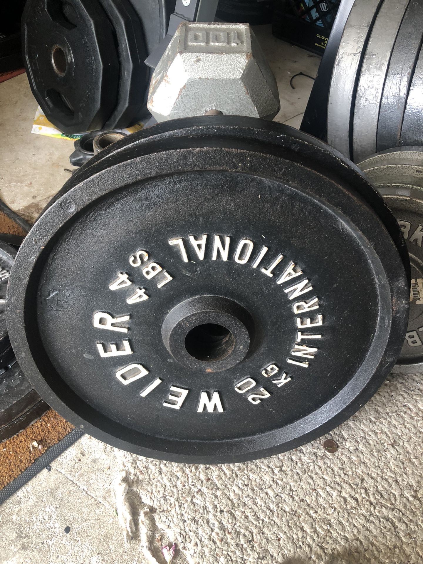 Weider Olympic Plates