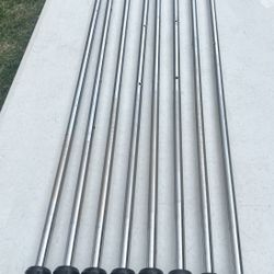 8 Foosball Table Rods With Handles