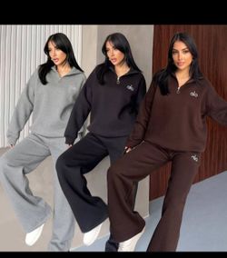 Alo Quarter-Zip Sweatsuit Set