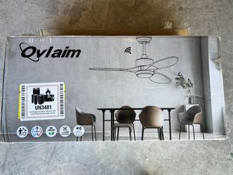 MODERN 52” CEILING FAN