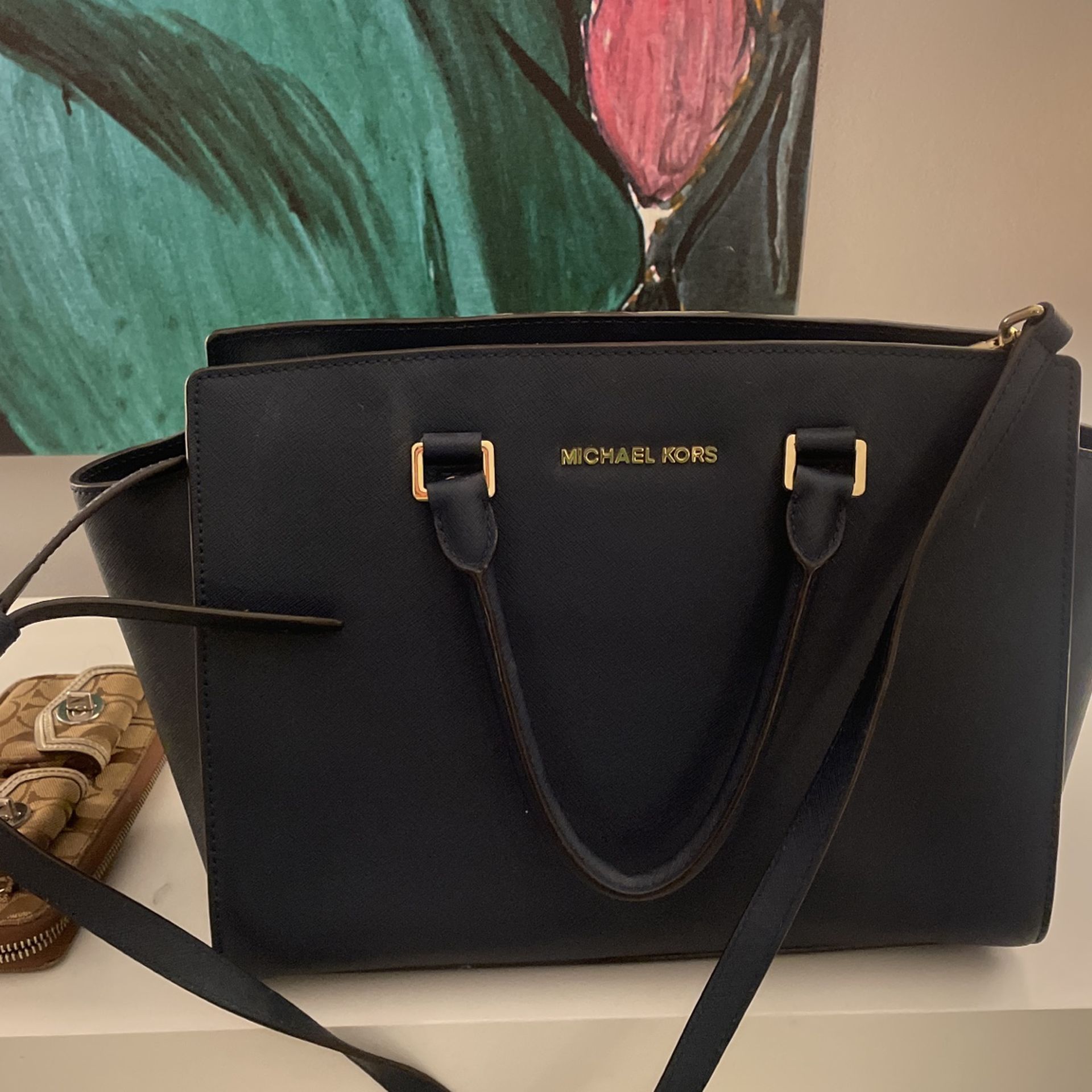 Navy Michael Lord Classic Sutton Bag
