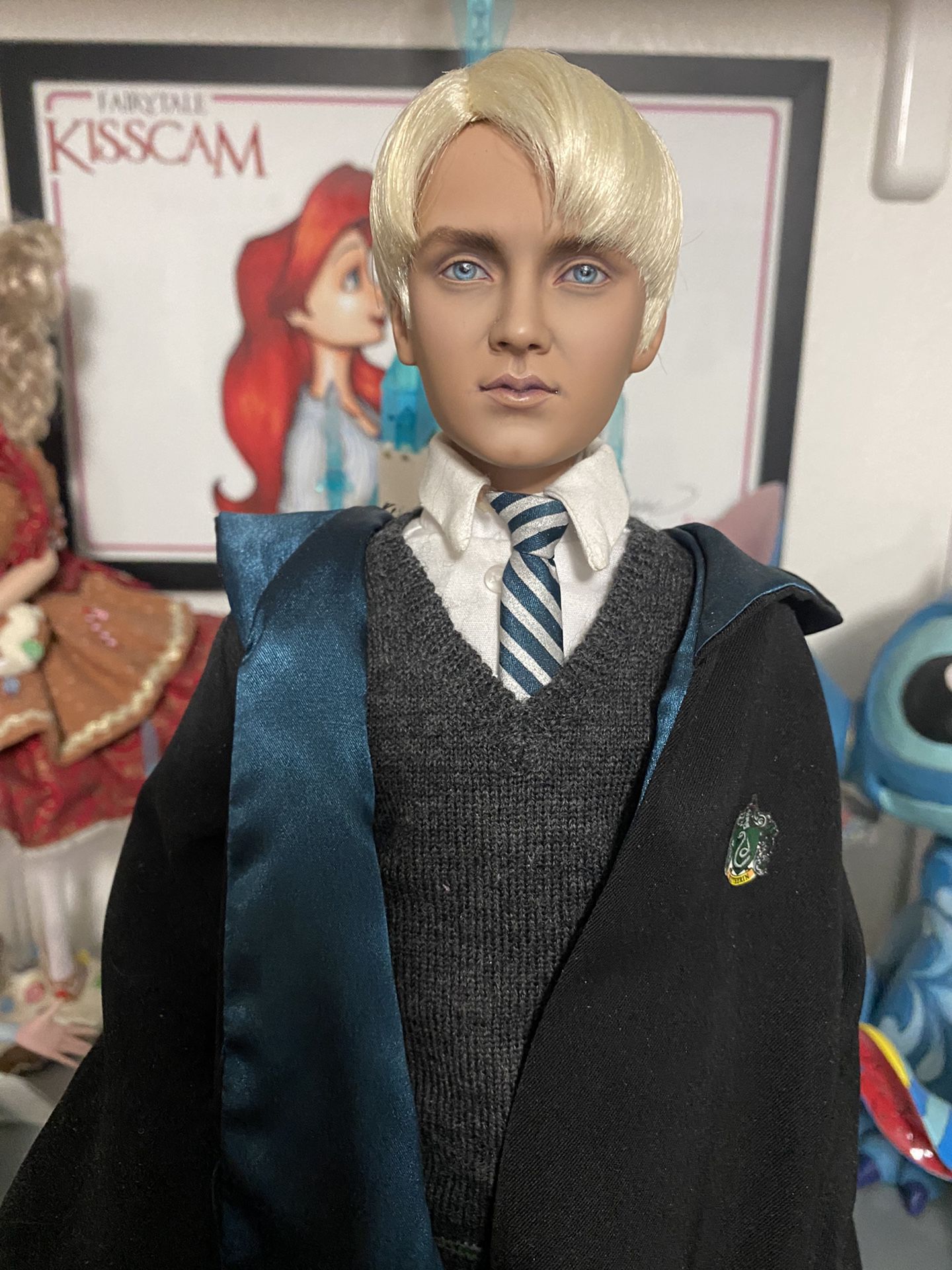 Harry Potter Draco Malfoy Ooak Tonner Doll One Of A Kind Repainted 