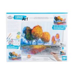 ROYAL & LANGNICKEL CANVAS ART "LANDSCAPE TREES" - NIB