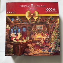 New Christmas Holiday Puzzle 1000 Pieces Gift Family Teens Kids 