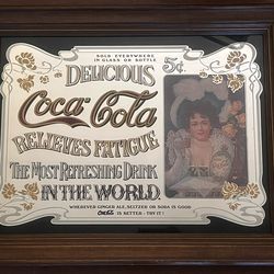 Coca Cola Bar Mirror