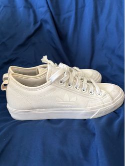 FREE Woman’s White Adidas Shoes - Size 7