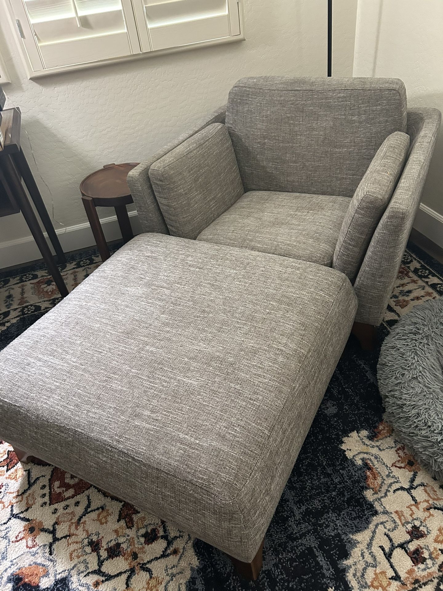 Chair And Ottoman