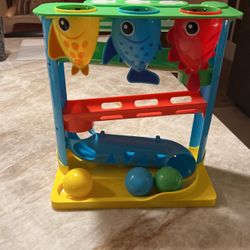 Move2Play,Feed The Fish,Interactive Baby Toy, One Year Old - Used In Very Good Condition
