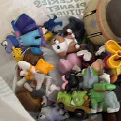 Bag of toys figures