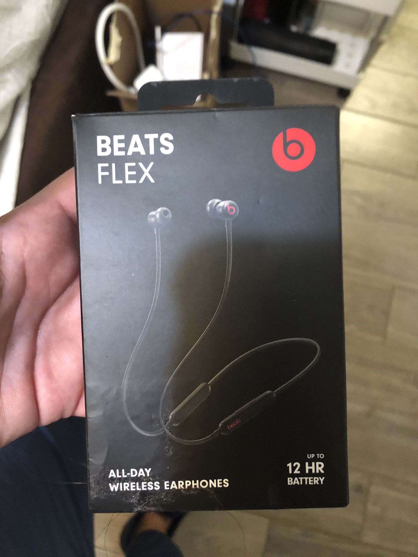 Black Beats Flex Headphones 