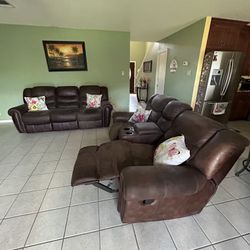 Dark Brown  Couches 