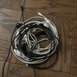 Usb A Chords To iPhone/iPad Chargers