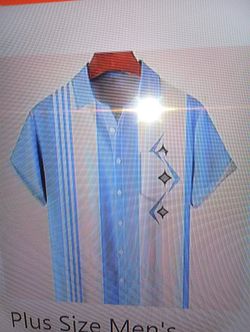 MENS 5X BOWLING SHIRT