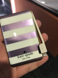 Kate spade iPhone battery charger