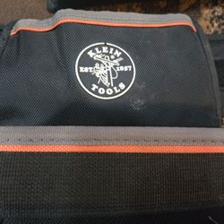Klein to a belt 43 Inch long belt and a  Klein Toolbelt for parts no belt included on the second one  pouches. In great shape