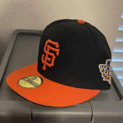 San Francisco Giants 2010 World Series New Era fitted hat size 7 3/8