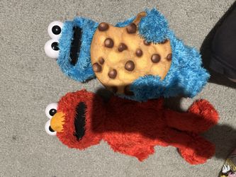 Elmo And Cookie Monster