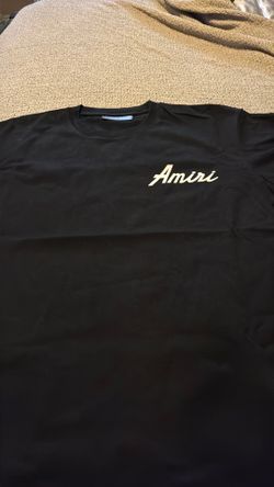 Amiri men’s black t shirt