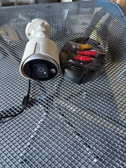 Security cameras and cables