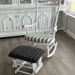 Rocking Chair And Glider Foot Rest