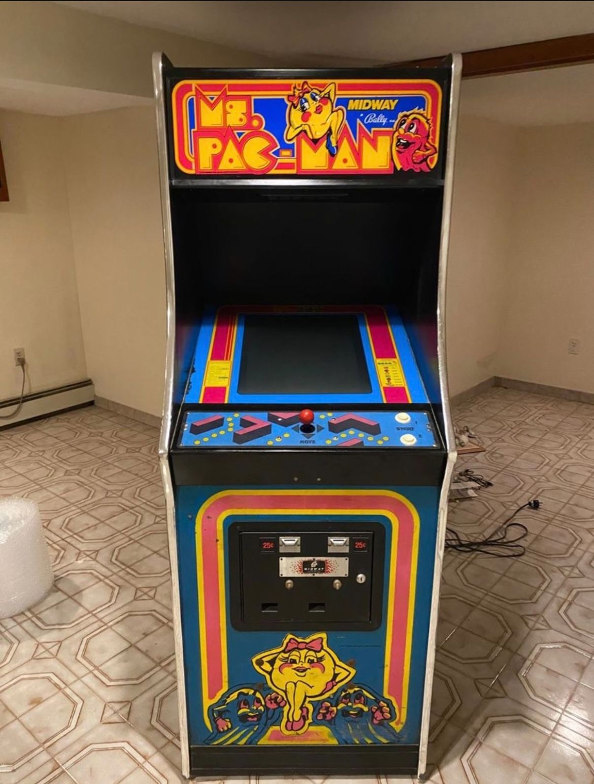 Ms Pacman Arcade Game 