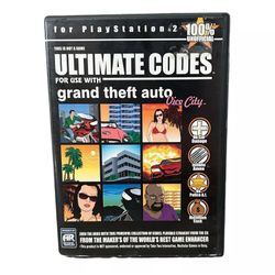 Action Replay Ultimate Codes Grand Theft Auto Vice City (PlayStation 2) Tested