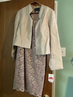 NWT 2-Piece Dress & Jacket Set: Alex Evenings size 10P