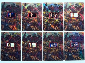 Transformers 35mm Authentic Film Cell FSA Megan Fox Shia LaBeouf Lot (8pcs)