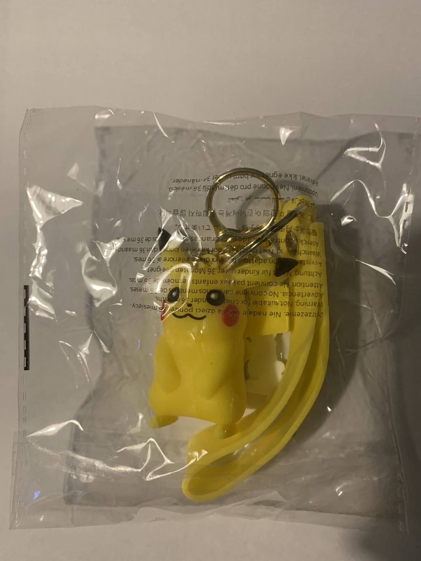 Pokémon Pikachu Keychain Brand New In The Package Pokémon Pikachu Keychain