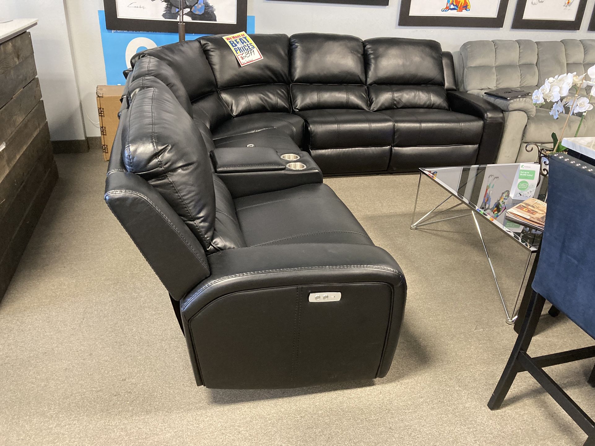 Reclining Sectional ❤️ $2299! 💙 Easy Purchase
