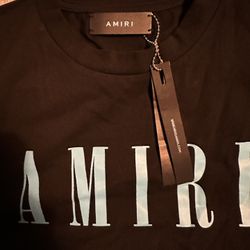Amiri Black And Blue Core T, Men’s Brand New 