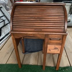 Antique Child’s Rolltop Desk 