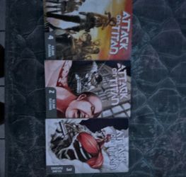 Attack on Titan Manga Comic Book Lot Volumes 2-4 by Hajime Isayama