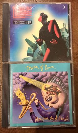 Vintage Tower Of Power CD Bundle