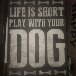 Wall Decor// Dog lover 