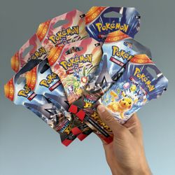 Surging Sparks Booster Packs (SLEEVED) Pokemon