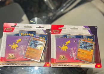 Pokémon 30th Celebration Tech Sticker Collection