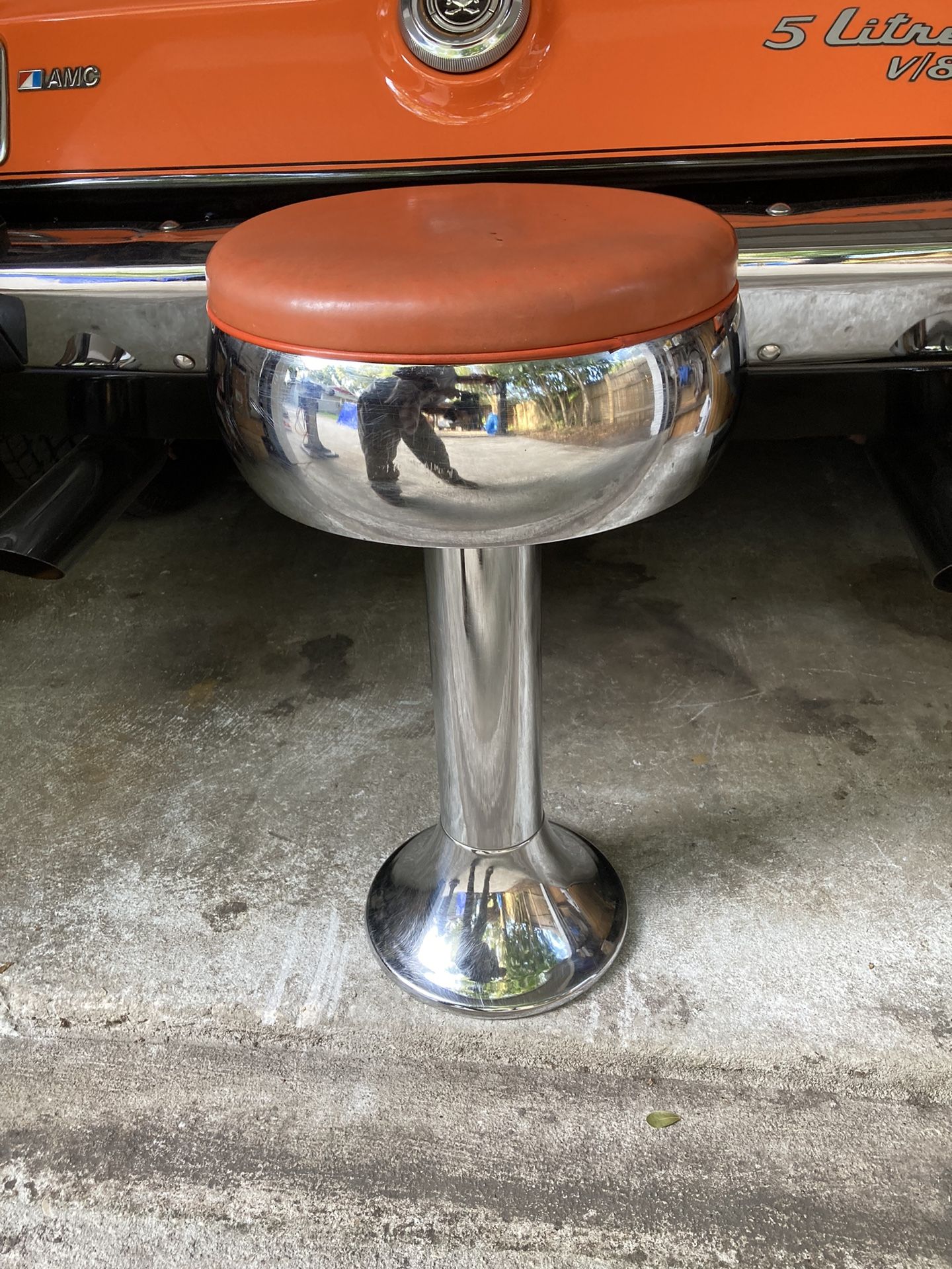50s Soda Fountain Stool