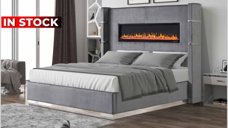 Fireplace Bed