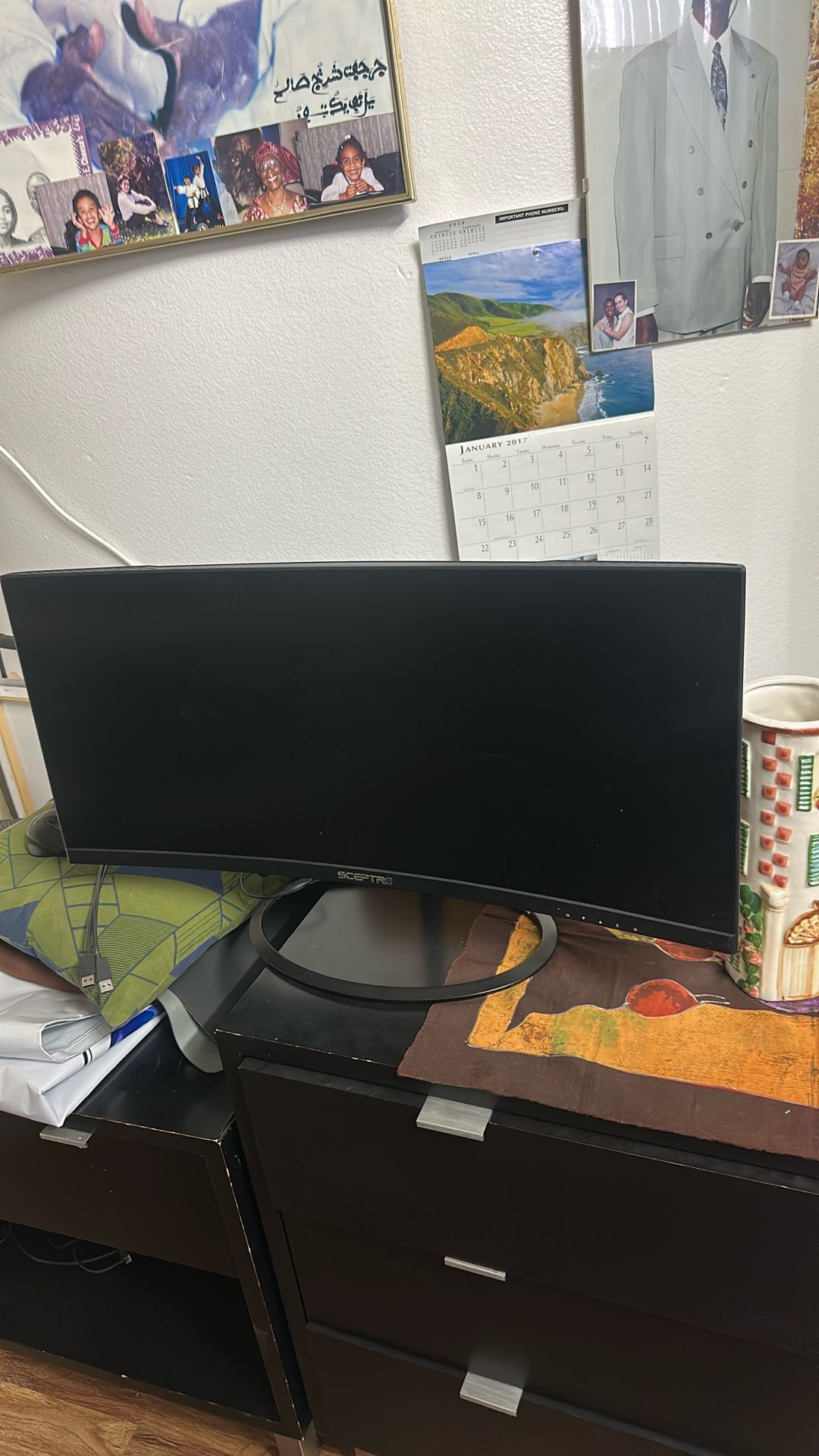 Sceptre curved monitor