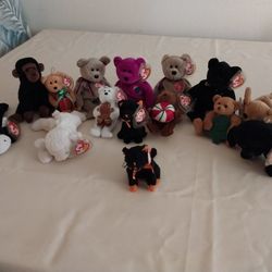Ty Beanie Babies 15 Collectibles 