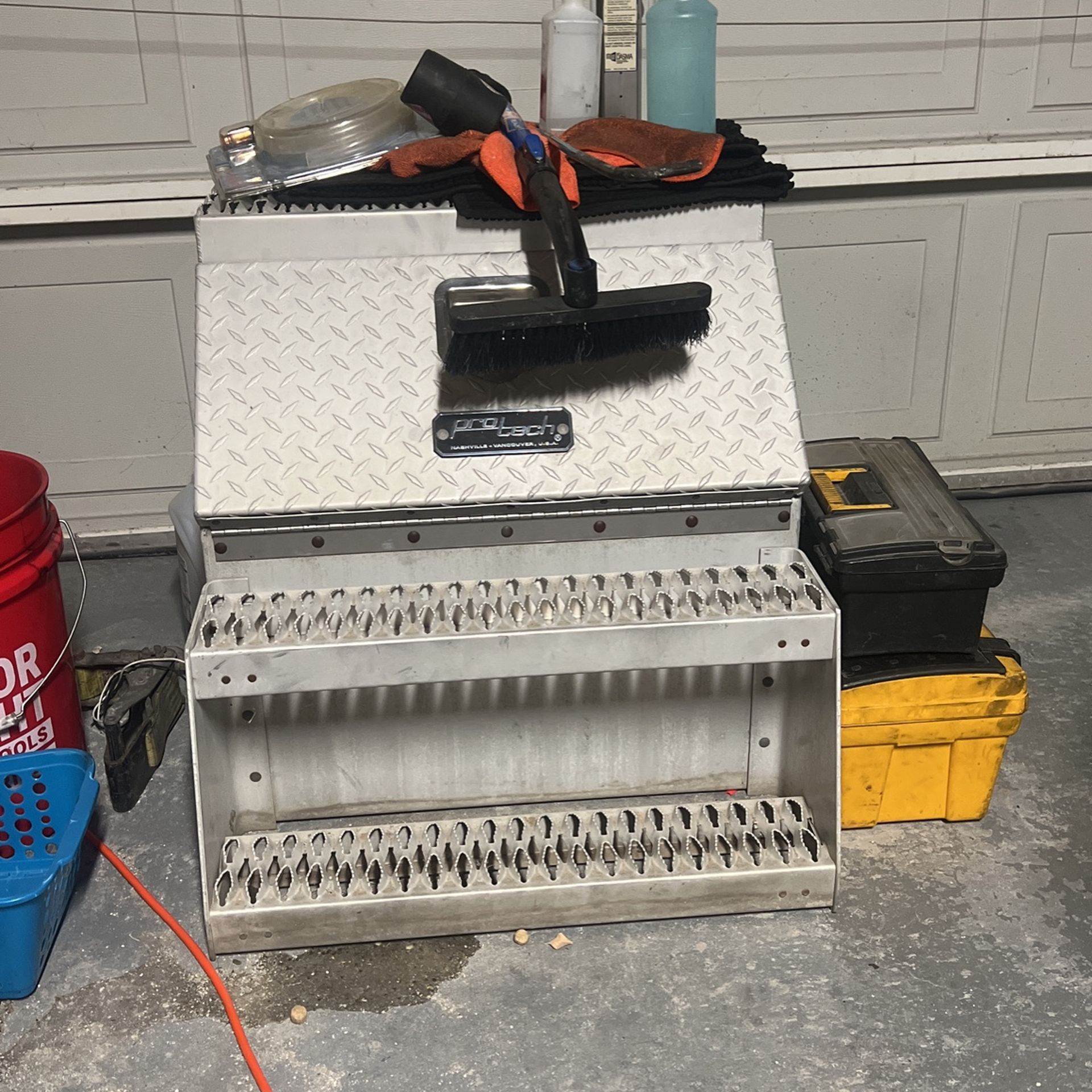 Step Box For Semi Truck
